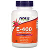 Now Foods, E-400, 268 mg, 250 cápsulas blandas