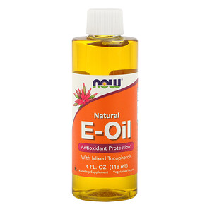 Отзывы о Now Foods, Natural E-Oil, Antioxidant Protection, 4 fl oz (118 ml)