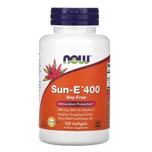 Отзывы о Now Foods, Sun-E 400, 120 Softgels