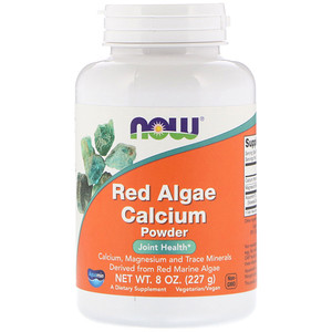 Отзывы о Now Foods, Red Algae Calcium Powder, 8 oz (227 g)