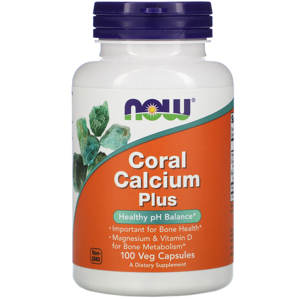 Coral Calcium Plus, 100 Veg Capsules