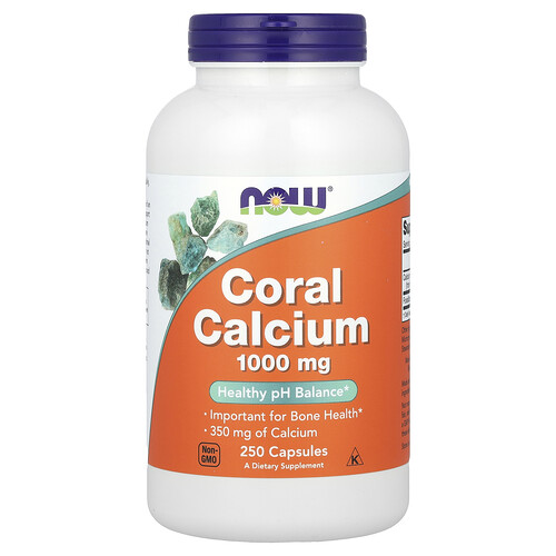 NOW Foods コーラルカルシウム 1,000mg 250粒