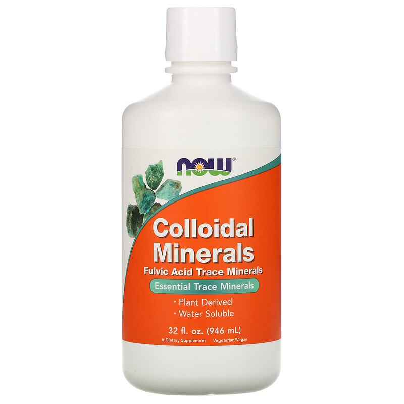 Now Foods, Colloidal Minerals, 32 fl oz (946 ml) iHerb