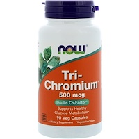 Tri-Chromium, 500 мкг, 90 вегетарианских капсул - изображение