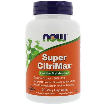 

Super CitriMax, 90 веганских капсул