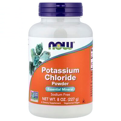 Product Image for NOW Foods, Potassium Chloride Powder, 8 oz (227 g)