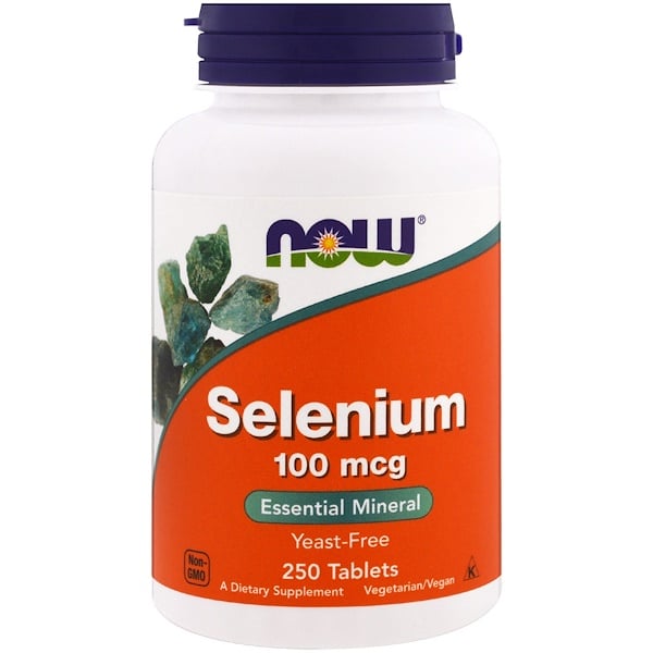 Now Foods, Selenium, 100 mcg, 250 Tablets