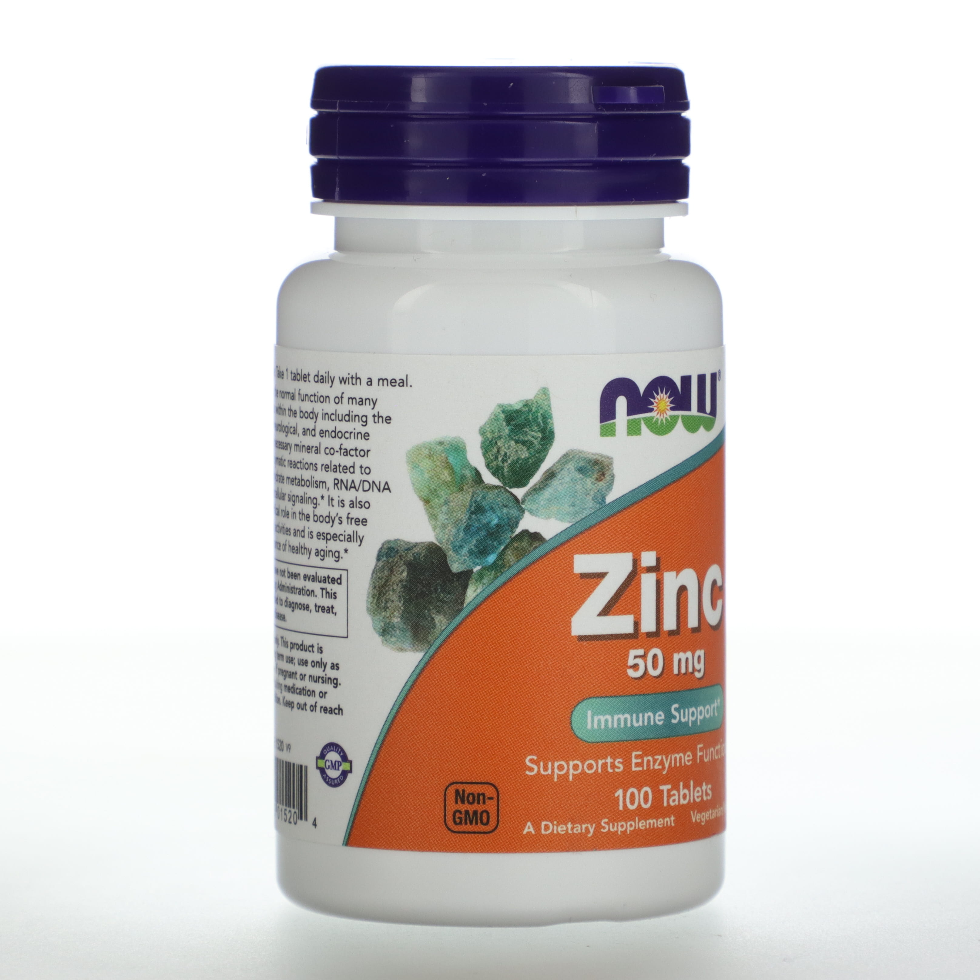 NOW Foods, Zinc, 50 mg, 100 Tablets