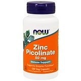 Отзывы о Пиколинат цинка, 50 мг, 120 растительных капсул