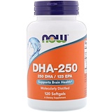 Now Foods, DHA-250/EPA-125, 120 мягких таблеток отзывы