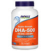 Now Foods, DHA-500, Double efficacité, 180 capsules à enveloppe molle