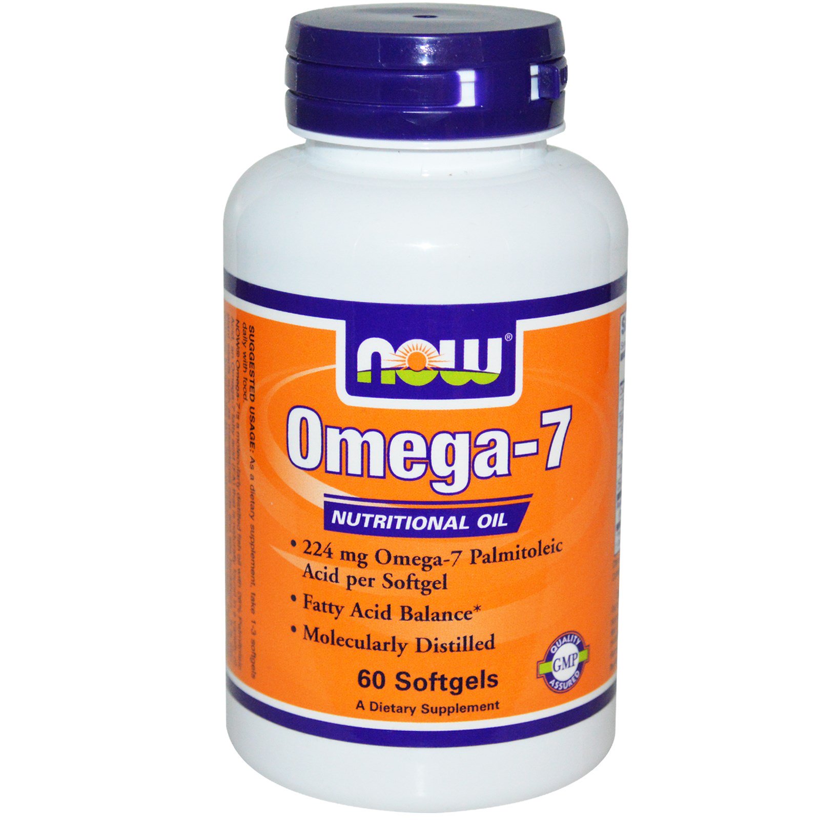 Now Foods, Omega-7, 60 Softgels - iHerb