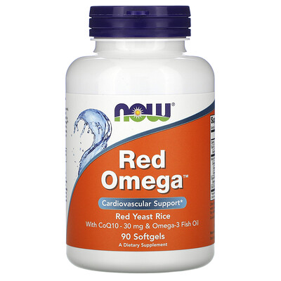 Now Foods Red Omega, 90 мягких таблеток