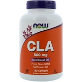 Отзывы о Now Foods, CLA, 800 мг, 180 мягкие капсулы