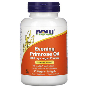 Отзывы о Now Foods, Evening Primrose Oil, 1,000 mg, 90 Veggie Softgels
