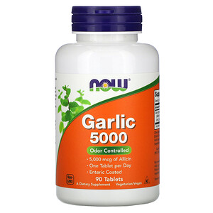 Отзывы о Now Foods, Garlic 5000, 90 Tablets