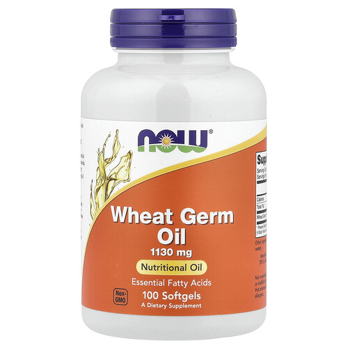 Now Foods Wheat Germ Oil, 1,130 mg, 100 Softgels