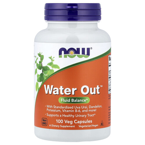 Now Foods , Water Out™, 100 Capsules Végétales