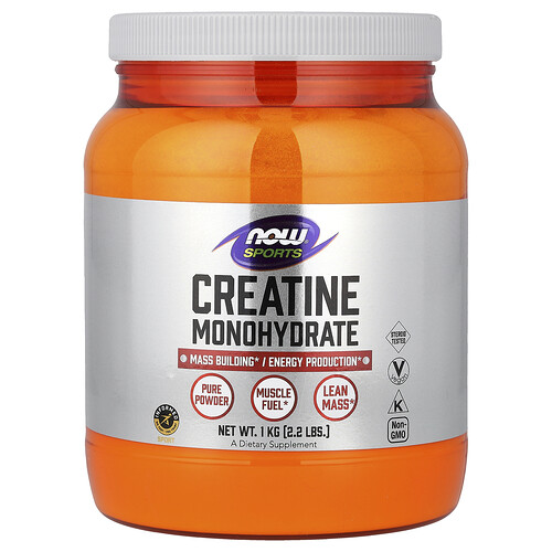 Now Foods Sports, Creatine Monohydrate, 2.2 lbs (1 kg)