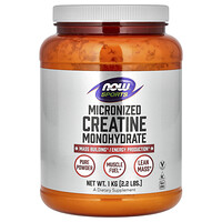 NOW Foods, 运动系列，微粒化一水肌酸，2.2 磅（1 千克）