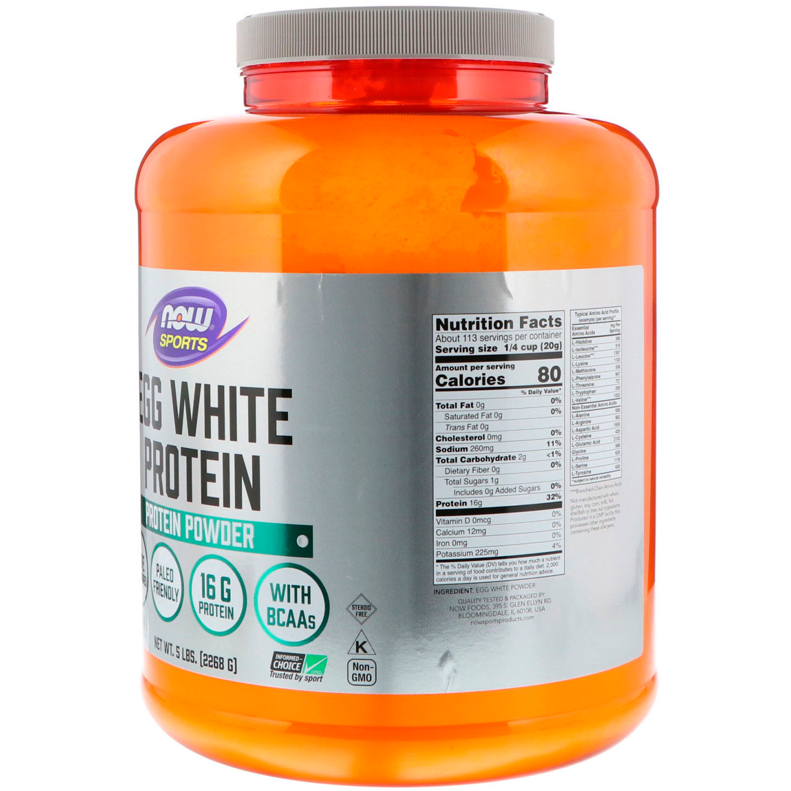Sports Egg White Protein Powder 5 Lbs 2268 G 733739020437 Ebay