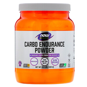 Отзывы о Now Foods, Sports, Carbo Endurance Powder, 2.5 lbs (1,134 g)