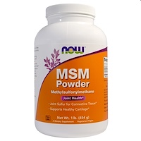 Порошок MSM, 1 фунт (454 г) - изображение