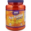 Now Foods, スポーツ、 エンドウ豆プロテイン、 ダッチチョコレート、 2ポンド (907 g)