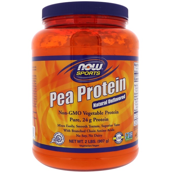 Now Foods Pea Protein Natural Unflavored Now Foods Pea Protein Natural Unflavored