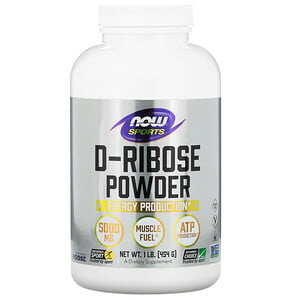 Отзывы о Now Foods, Sports, D-Ribose Powder, 1 lb (454 g)