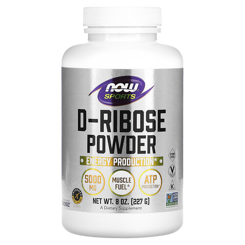 Now Foods Sports, D-Ribose Powder, 8 oz (227 g)