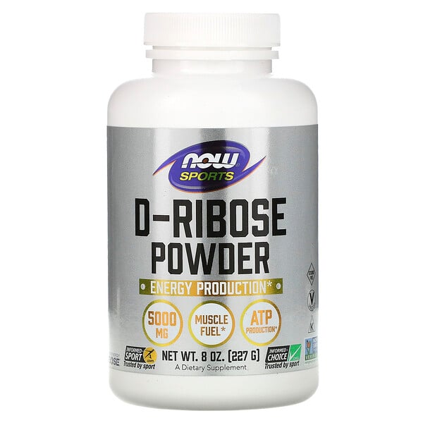Sports, D-Ribose Powder, 5,000 mg , 8 oz (227 g)