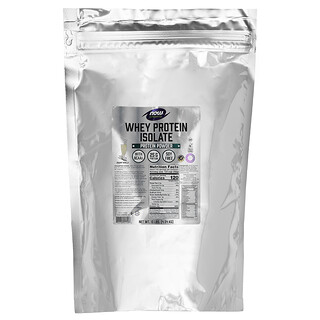 NOW Foods, Sports, Whey Protein Isolate, Creamy Vanilla, 10 lbs (4.54 kg)