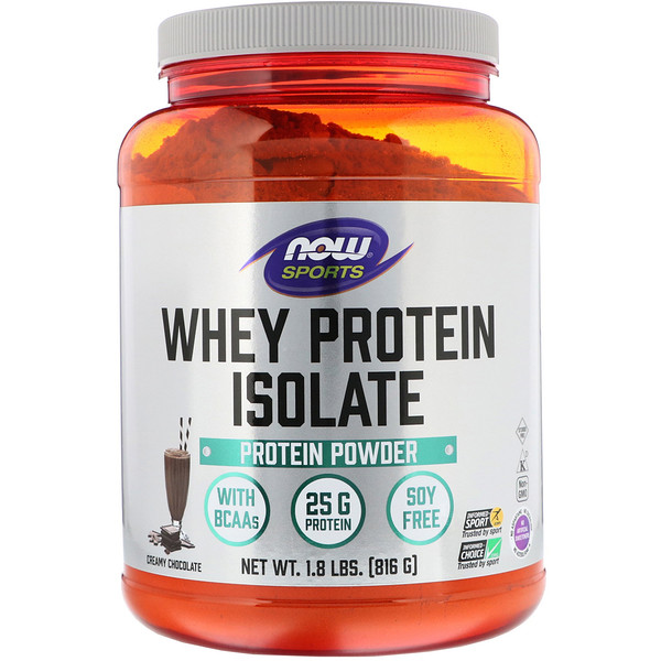 Now Foods, Sport, Molkenprotein-Isolat, Holland-Schokolade, 816 g