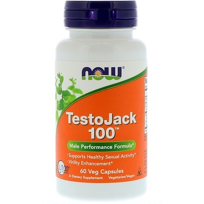 

TestoJack 100, 60 растительных капсул