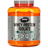 Now Foods, Sports, Whey Protein Isolate, Unflavored, 5 lbs (2,268 g)