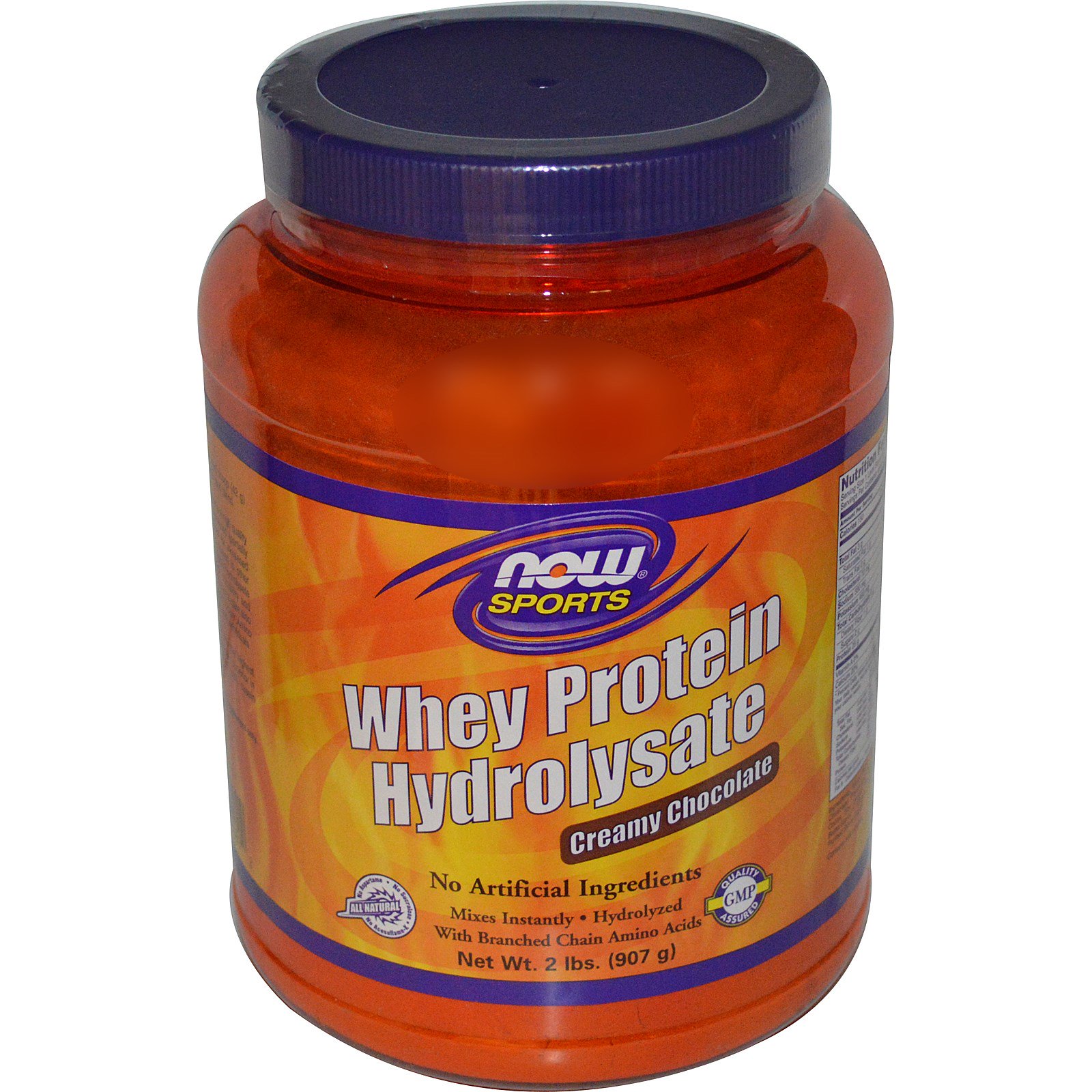 Now Foods, Sports, Whey Protein Hydrolysate, Creamy Chocolate, 2 lbs