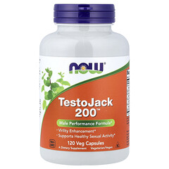 TestoJack 200™, 120 веганських капсул