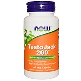 Now Foods, TestoJack 200, 60 вегетарианских капсул отзывы