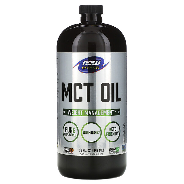 NOW Foods, スポーツ、MCTオイル、946ml（32液量オンス）