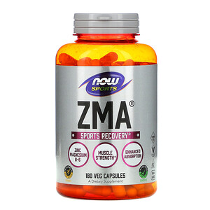 Отзывы о Now Foods, Sports, ZMA, Sports Recovery, 180 Capsules