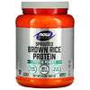 Now Foods, Sports, Sprouted Brown Rice Protein Powder, Pure Unflavored, 2 lbs (907 g)