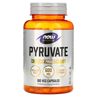 

NOW Foods Sports Pyruvate 300 mg 100 Veg Capsules