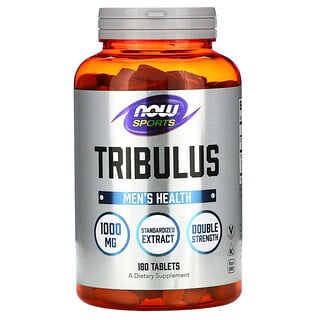 Now Foods, Sports, Tribulus, 1.000 mg, 180 Comprimidos