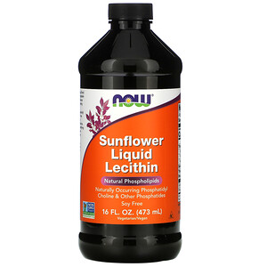 Отзывы о Now Foods, Sunflower Liquid Lecithin, 16 fl oz (473 ml)