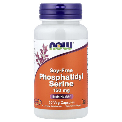 Product Image for NOW Foods, Phosphatidyl Serine, Soy-Free, 60 Veg Capsules