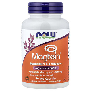 ناو فودز‏, Magtein®، 90 كبسولة نباتية