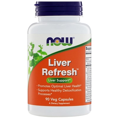 

Liver Refresh, 90 растительных капсул