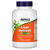 Now Foods, Liver Refresh บรรจุ 180 แคปซูลทำจากพืช