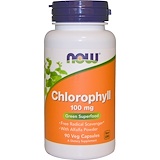 Отзывы о Хлорофилл, 100 мг, 90 растительных капсул